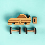 Crateit Town Wooden Leksak Turbo Racer