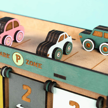 Crateit Town Wooden Leksak City Park Zone