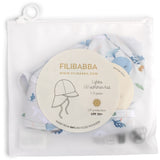 FILIBABBA Christian's Whale Tales Lykke Uv Solhatt 1-3 År