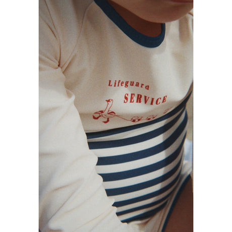 Konges Sløjd Marin Stripe Aster Swim Blus Grs