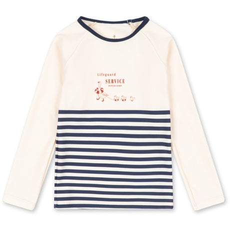 Konges Sløjd Marin Stripe Aster Swim Blus Grs
