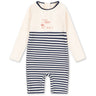 Konges Sløjd Marin Stripe Aster Onesie Grs