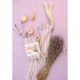 Silly Silas Lavender X Cream Striped Footless Strumpbyxar Special Edition