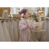 Silly Silas Lavender X Cream Striped Footless Strumpbyxar Special Edition
