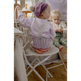 Silly Silas Lavender X Cream Striped Footless Strumpbyxar Special Edition