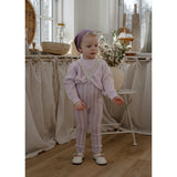 Silly Silas Lavender X Cream Striped Footless Strumpbyxar Special Edition