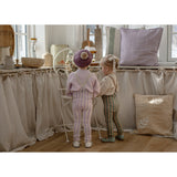 Silly Silas Lavender X Cream Striped Footless Strumpbyxar Special Edition