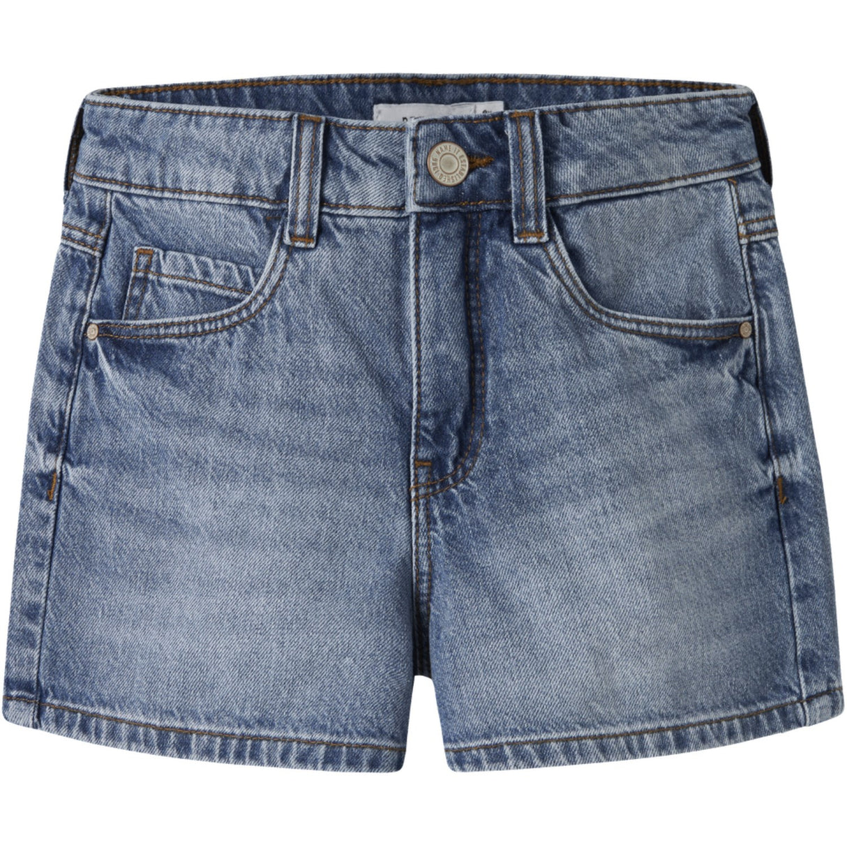 Name It Medium Blue Denim Nkfrose Mamma Dnm Shorts 1141-Mj Noos