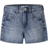 Name It Medium Blue Denim Nkfrose Mamma Dnm Shorts 1141-Mj Noos