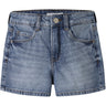 Name It Medium Blue Denim Nkfrose Mamma Dnm Shorts 1141-Mj Noos
