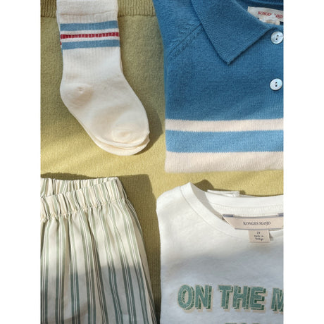 Konges Sløjd Optic White 2 Pack Act Strumpor