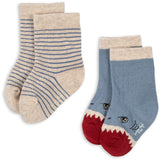 Konges Sløjd Shark 2 Pack Shark Rib Strumpor