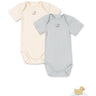 Konges Sløjd Buttercream/Pearl Blue Fanga Perla 2 Pack Ss Body Ocs