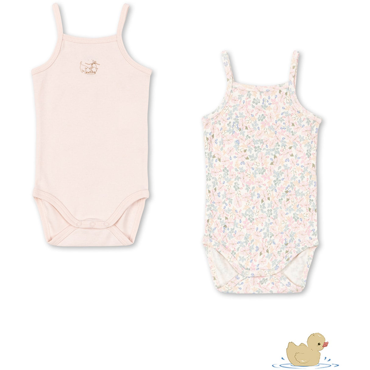 Konges Sløjd Prato Fiori Aop/Creole Pink Fanga Fio 2 Pack Rem Body Ocs