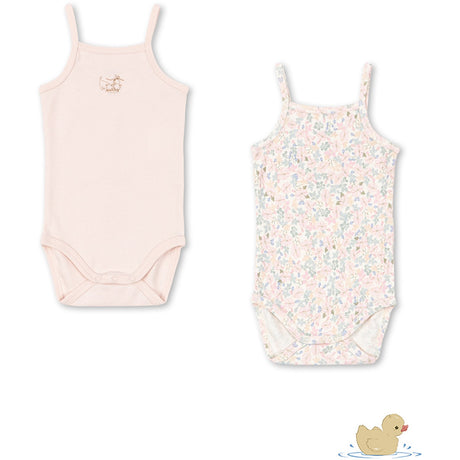 Konges Sløjd Prato Fiori Aop/Creole Pink Fanga Fio 2 Pack Rem Body Ocs