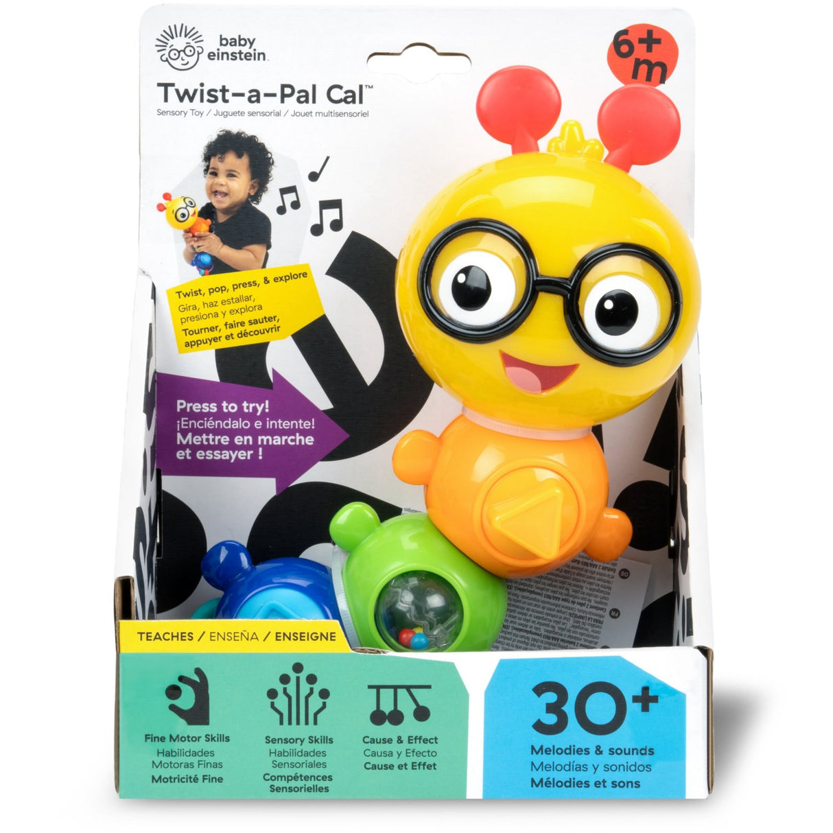 Baby Einstein Twist-a-Pal Cal™ Sensory Leksak