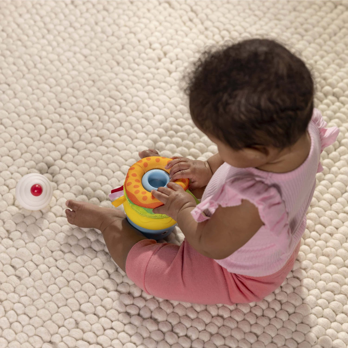Bright Starts Cupcake Tower™ Stacking Leksak With Bitring
