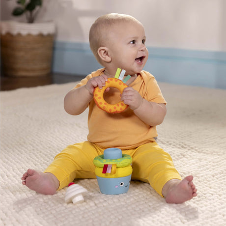 Bright Starts Cupcake Tower™ Stacking Leksak With Bitring