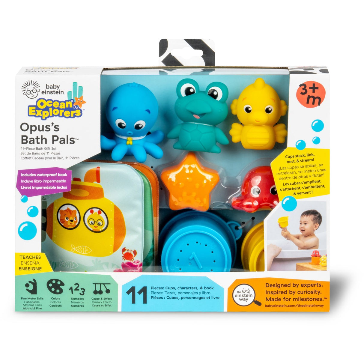 Baby Einstein Opus Bath Pals™ 11-Piece Bath Present Sett