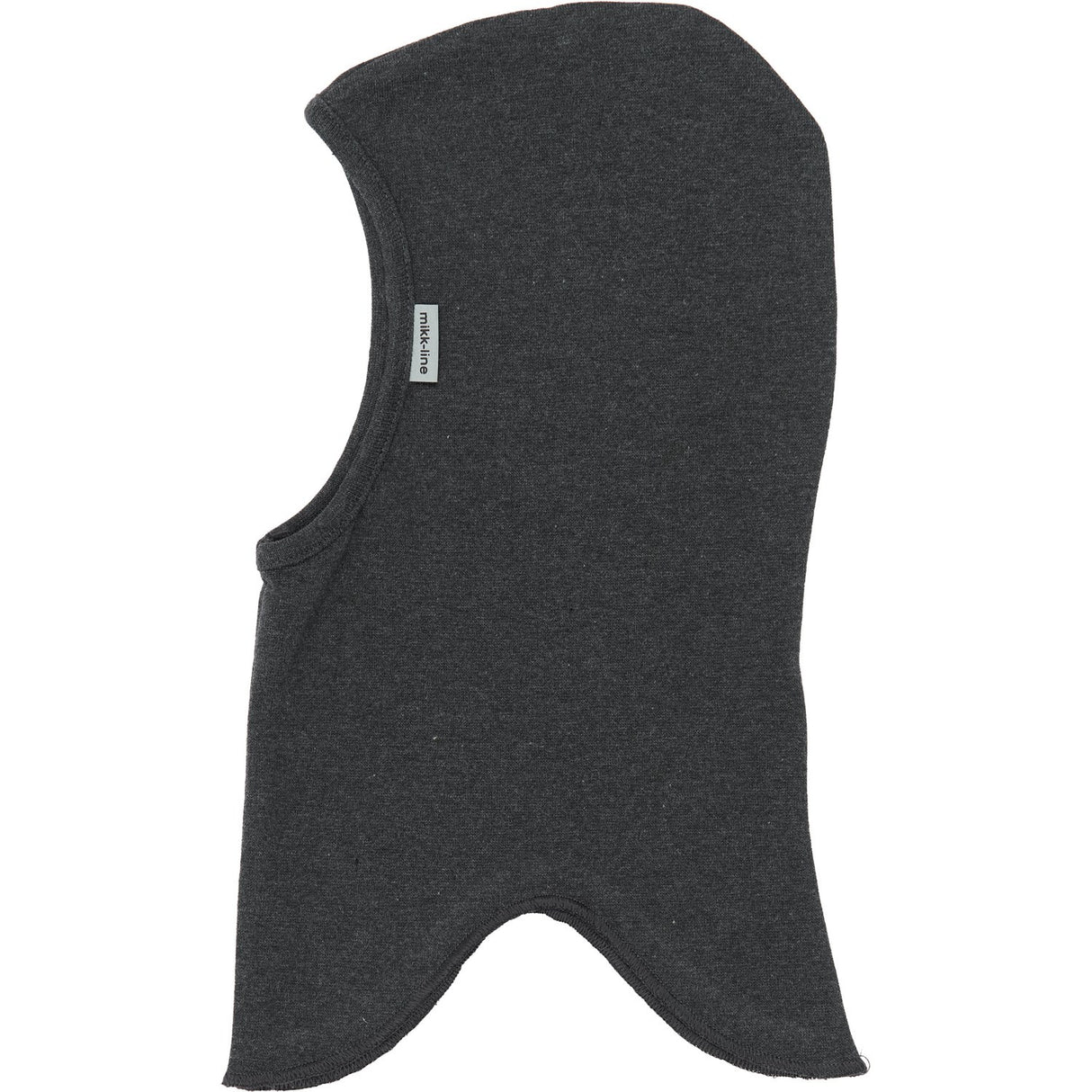 Mikk-Line Dark Grey Melange Bomull Fullface
