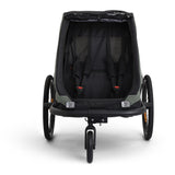 Hamax Khaki Green/Black Traveller Bicycle Trailer Dubbel