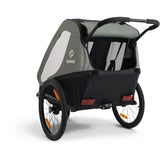 Hamax Khaki Green/Black Traveller Bicycle Trailer Dubbel