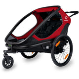 Hamax Red/Black Outback Bicycle Trailer Dubbel