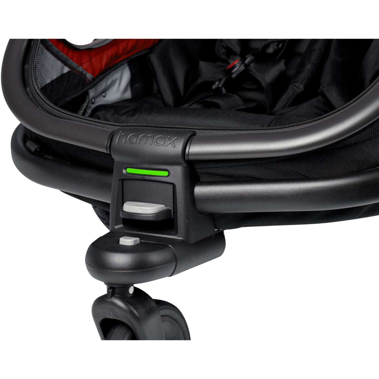 Hamax Red/Black Outback Bicycle Trailer Dubbel
