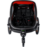 Hamax Red/Black Outback Bicycle Trailer Dubbel