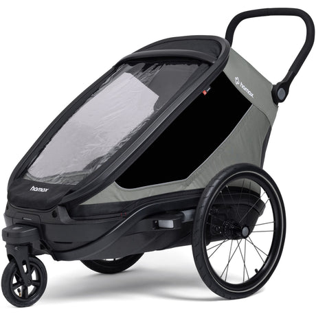 Hamax Green/Black Outback Next Enkelt Bicycle Trailer Enkelt