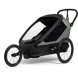 Hamax Green/Black Outback Next Bicycle Trailer Dubbel