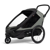 Hamax Green/Black Outback Next Bicycle Trailer Dubbel