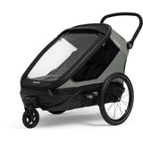 Hamax Green/Black Outback Next Bicycle Trailer Dubbel