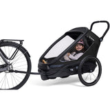 Hamax Black Outback Next Enkelt Bicycle Trailer Enkelt