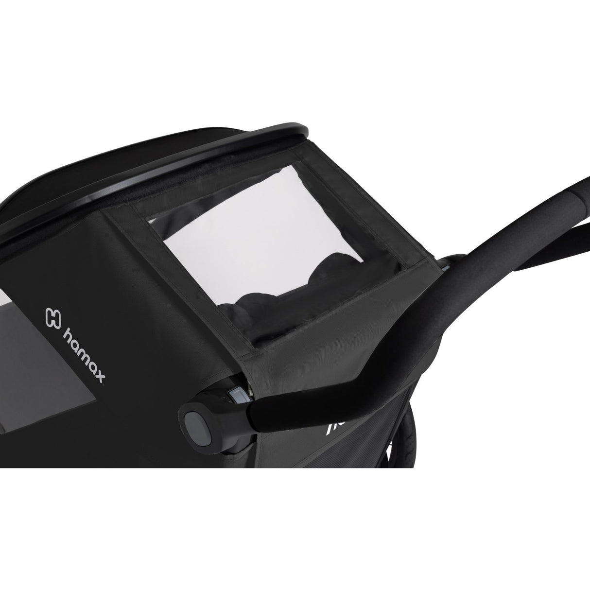 Hamax Black Outback Next Enkelt Bicycle Trailer Enkelt