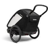 Hamax Black Outback Next Bicycle Trailer Dubbel