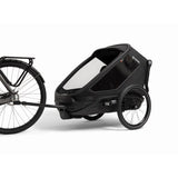 Hamax Black Outback Next Bicycle Trailer Dubbel