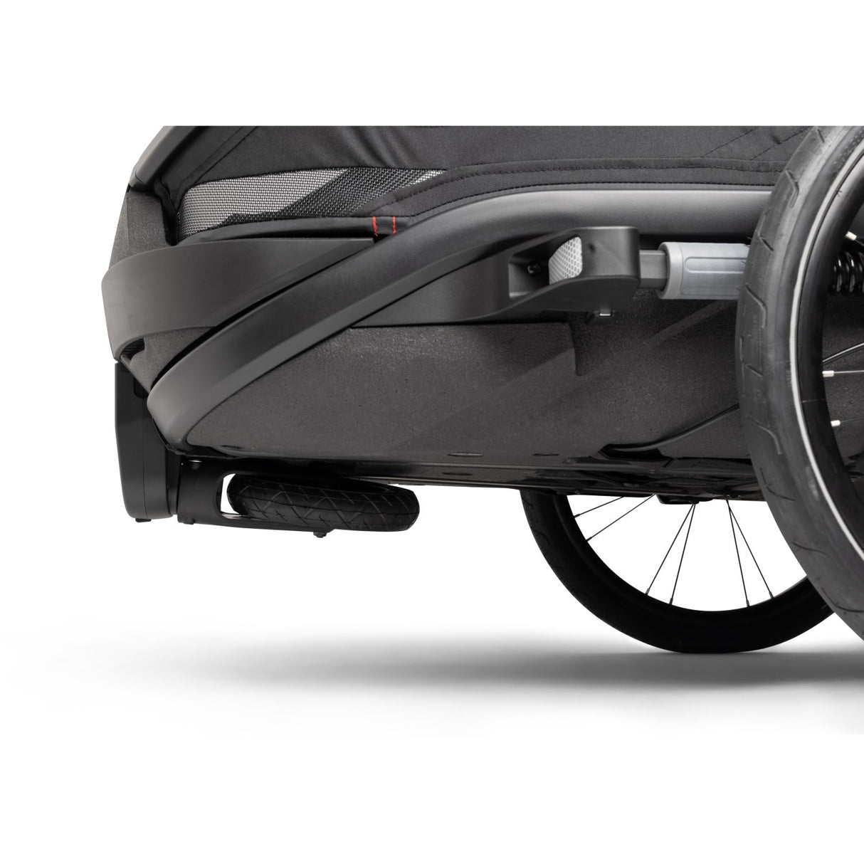 Hamax Black Outback Next Bicycle Trailer Dubbel