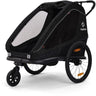 Hamax Black Traveller Bicycle Trailer Dubbel