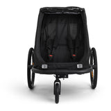 Hamax Black Traveller Bicycle Trailer Dubbel