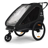 Hamax Black Traveller Bicycle Trailer Dubbel