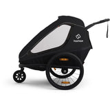Hamax Black Traveller Bicycle Trailer Dubbel