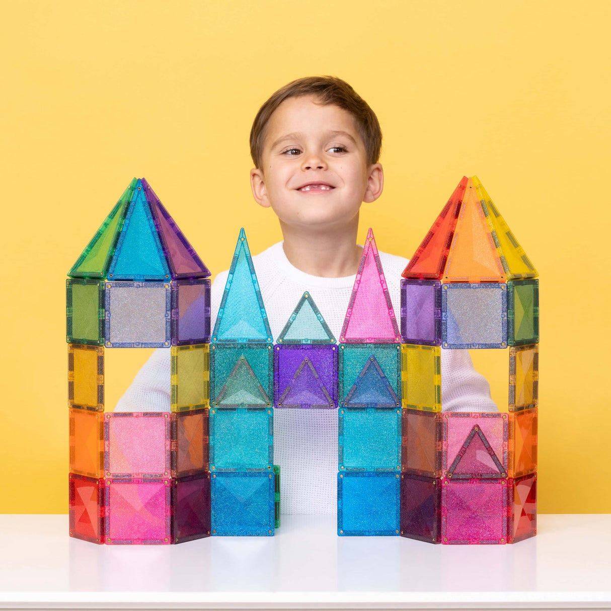 Connetix Multicolour Glitter Castle Pack