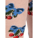 Konges Sløjd Amarena/Tramonto 2 Pack Flower Och Cherry Jacquard Strumpbyxar