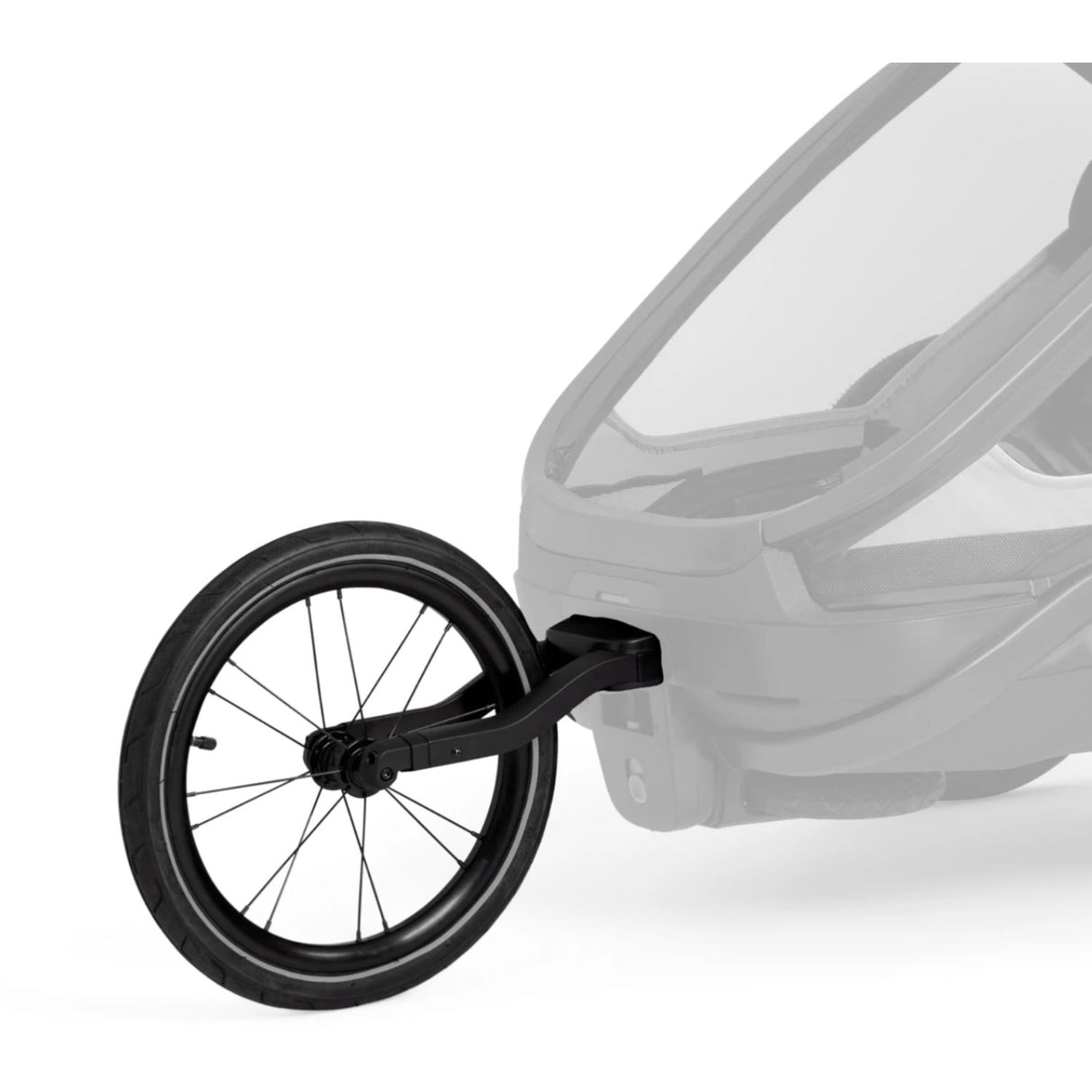 Hamax Black All-Terrain Wheel One Size