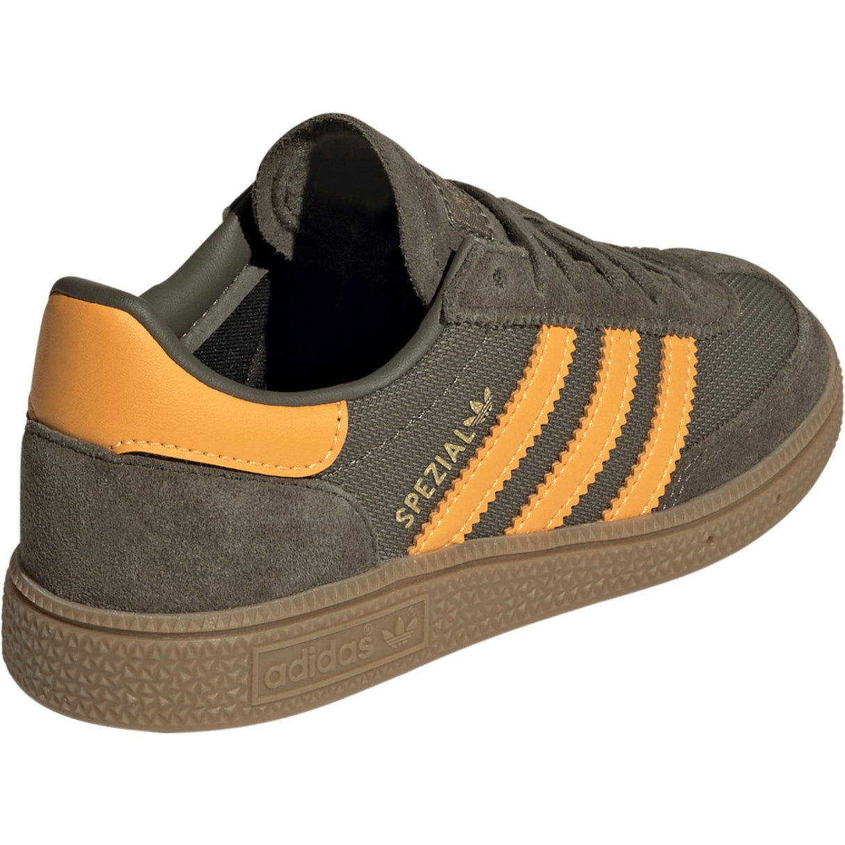 adidas Originals Olive Strata/Pure Tangerine/Gum4 Handball Spezial C Sneakers
