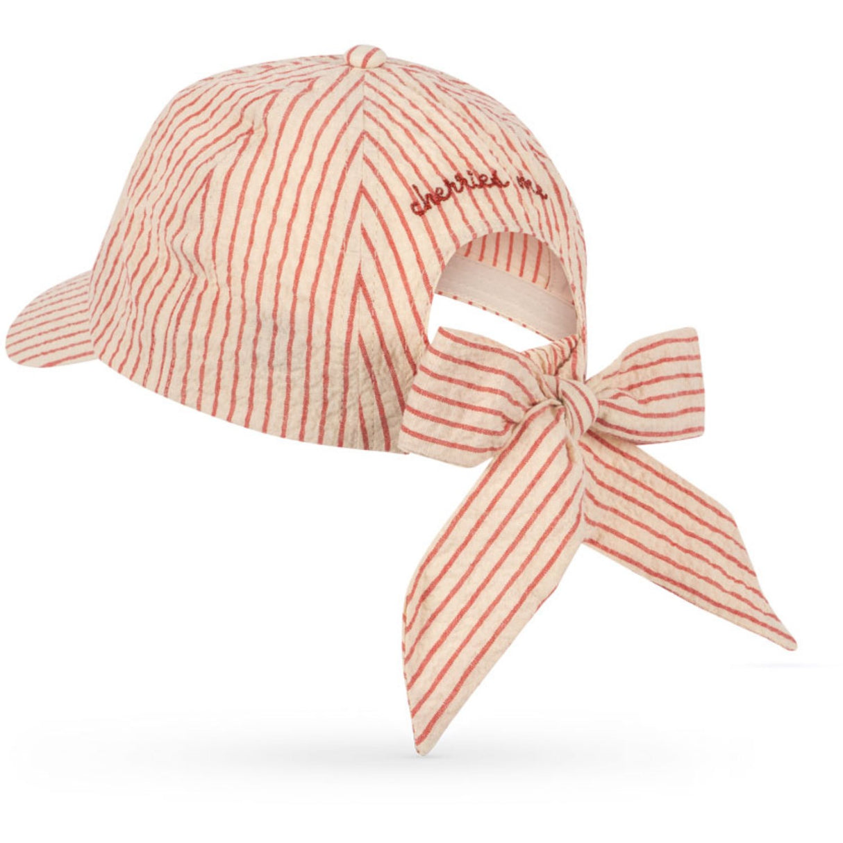 Konges Sløjd Amour Stripe Ellie Rosett Keps Gots