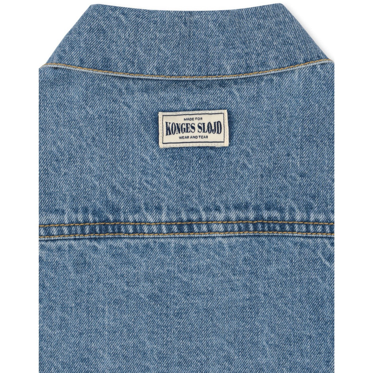 Konges Sløjd Denim Blue Magot Denim Jacka Gots