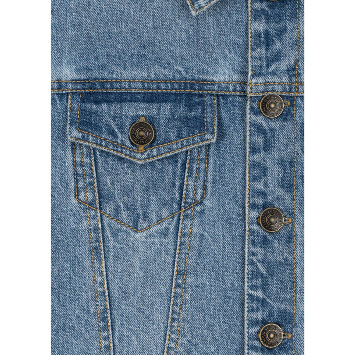 Konges Sløjd Denim Blue Magot Denim Jacka Gots