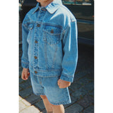 Konges Sløjd Denim Blue Magot Denim Jacka Gots